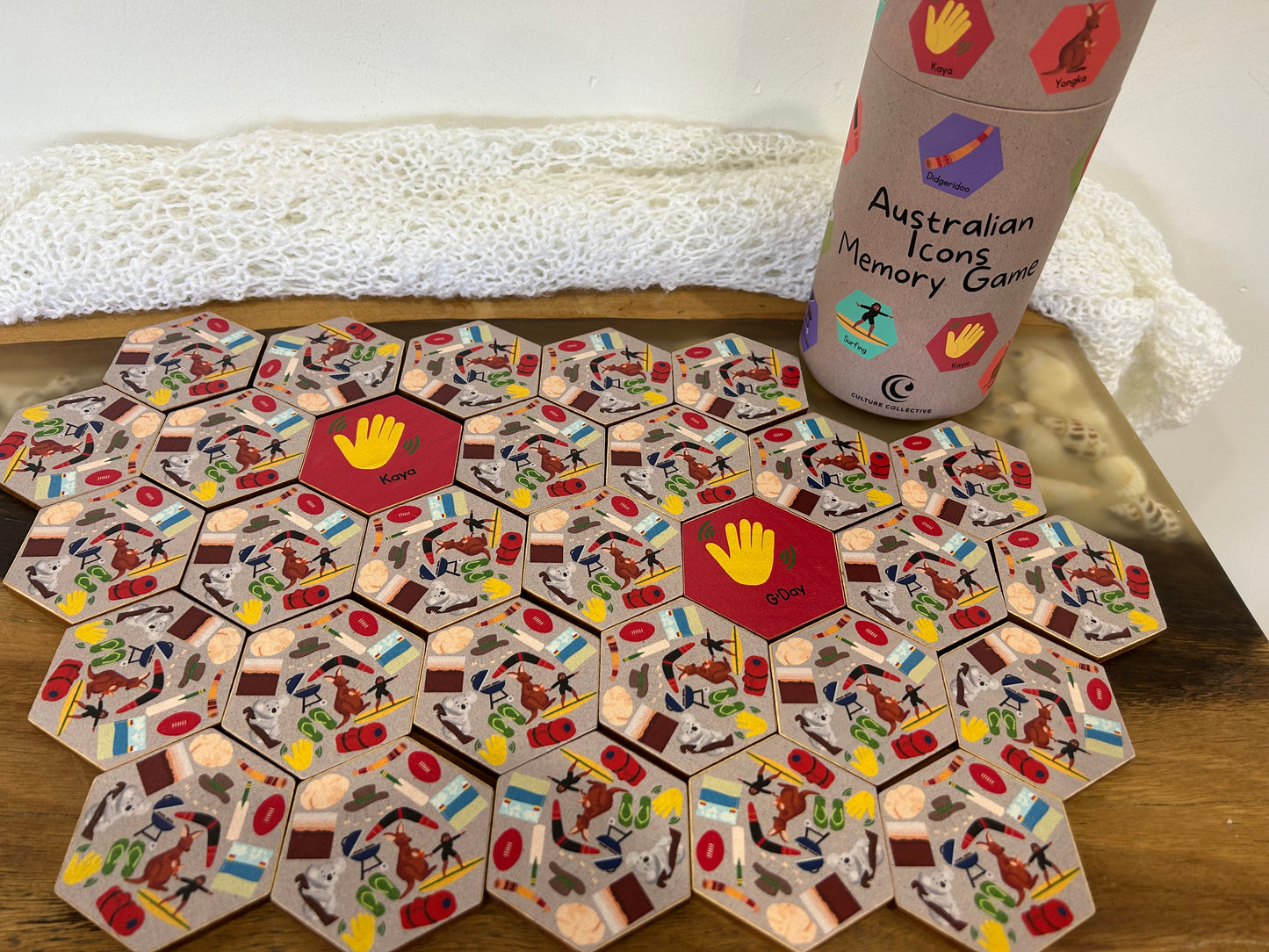 Australian Icons Block Game